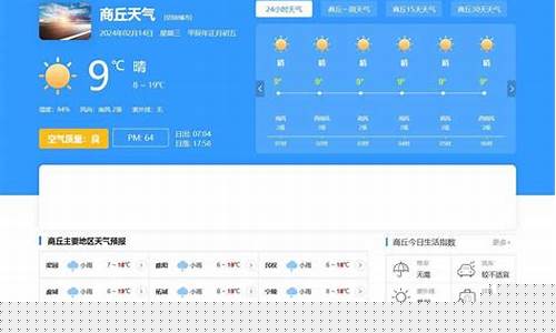 商丘天气未来30天_商丘天气30预报