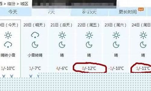 临汾天气预报15天查询结果_临汾天气预报30天查询结果