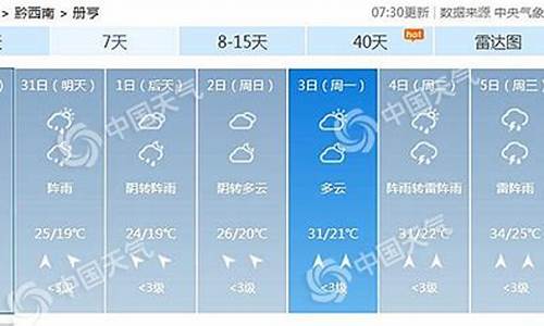 册亨天气预报15天气_册亨天气
