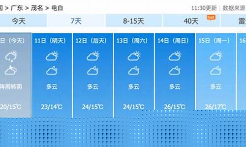 电白天气预报30天查询_电白天气预报30天
