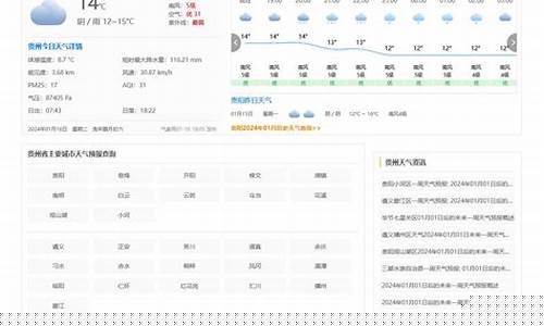 贵州天气预报15天查询百度一下_贵州天气预报15天查询当地天气预报