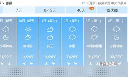 菏泽曹县天气预报_菏泽曹县天气预报15天查询结果